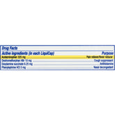 Vicks NyQuil Severe Cold and Flu Liquicaps, Nighttime Cold and Flu Medicine for Adults, 24 Count